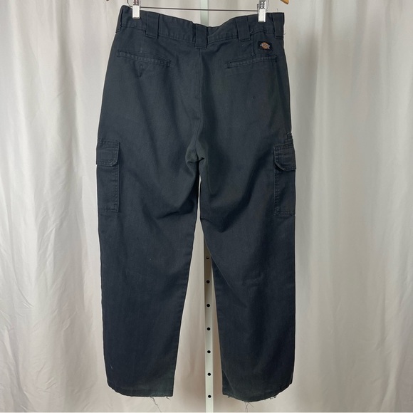 Dickies Flex 34 x 32 Relaxed Straight Cargo Pants Workwear Restaurant Business - Picture 2 of 9